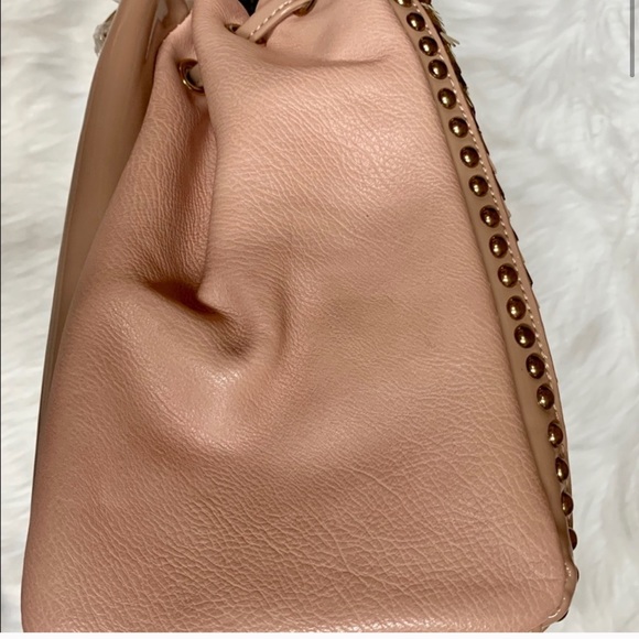 NICOLE LEE SEQUIN & PATENT LEATHER HANDBAG NWT - Picture 12 of 16